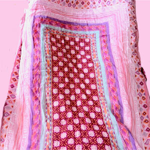 Maurices Infinity Scarf 27" Wide 76" Around Multicolor Shows Light Use